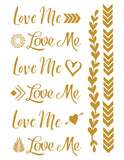 Replacement Love Me Tattoos